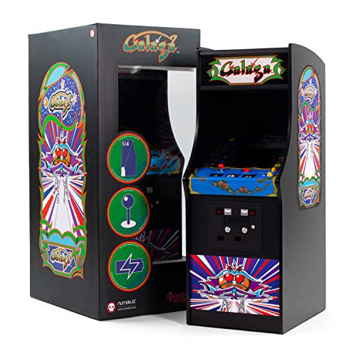 Quarter Arcades Official Galaga Sized Inches Tall Mini Arcade Cabinet By Numskull