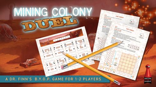 Board Game: Mining Colony Duel