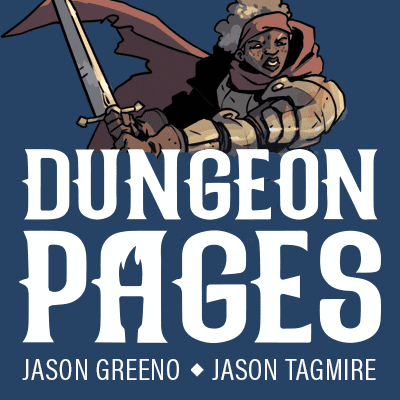 Board Game: Dungeon Pages